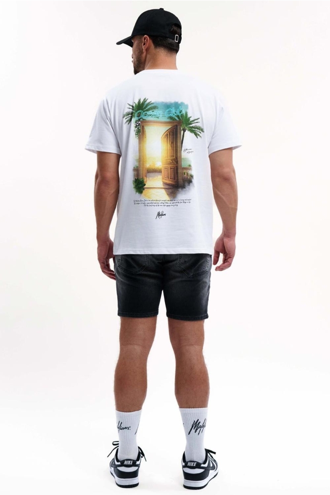 MEN EXCLUSIVE CLUB T SHIRT MM1 HS25 59 100 WHITE